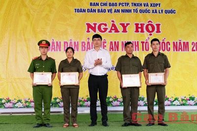 Lý Quốc tổ chức Ngày hội Toàn dân bảo vệ an ninh Tổ quốc năm 2026