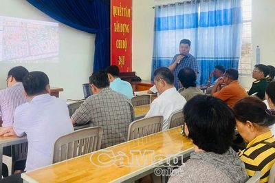 Triển khai công tác bồi thường, tái định cư dự án cầu kết nối Bệnh viện Đa khoa Cà Mau với Quốc lộ 1