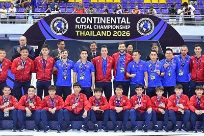 Tuyển futsal Việt Nam giành ngôi Á quân Giải giao hữu Vô địch châu lục - Thái Lan 2026