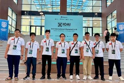 Việt Nam giành 2 Huy chương Vàng Olympic Trí tuệ nhân tạo quốc tế 2026