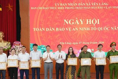 Xã Yên Lãng: Xây dựng thế trận an ninh nhân dân vững chắc từ cơ sở