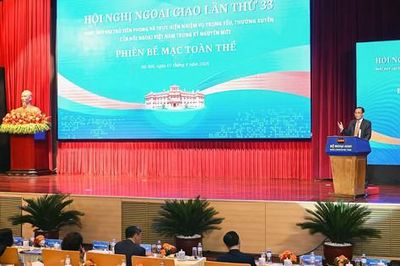 Bế mạc Hội nghị Ngoại giao lần thứ 33: Ngành Ngoại giao quyết tâm thực hiện thắng lợi công tác đối ngoại trong kỷ nguyên mới