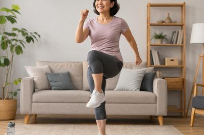 4 bài tập tại nhà tốt cho tim mà không cần chạy bộ cho người trên 50 tuổi
