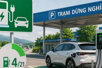 Mới chỉ có 4/21 trạm dừng nghỉ trên cao tốc có chỗ sạc xe điện