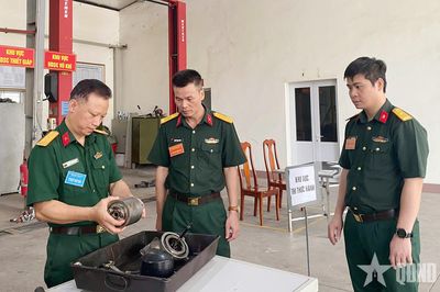 Bộ CHQS tỉnh Thái Nguyên: Nâng cao trình độ, năng lực cho đội ngũ nhân viên kỹ thuật