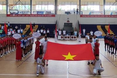 10 đội tham gia tranh tài Giải bóng chuyền Đại hội Thể thao Sinh viên toàn quốc khu vực miền Trung