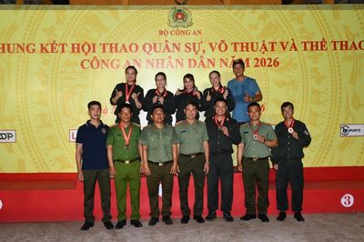 Bắn súng đêm: Thử thách mới tại Hội thao Công an nhân dân 2026