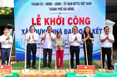Khởi công xây dựng Nhà Đại đoàn kết cho hộ nghèo