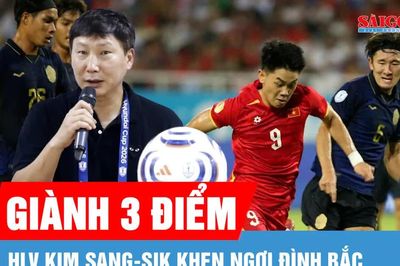 HLV Kim Sang-sik hài lòng với màn trình diễn của Đình Bắc