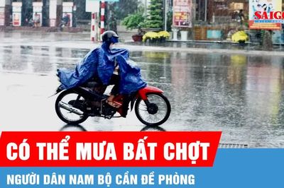 Cuối tuần, Nam bộ mưa dông về chiều tối