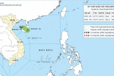 Dự báo thời tiết 10 ngày tới (8-17/8): Cập nhật tin áp thấp nhiệt đới trên Biển Đông; Cảnh báo mưa dông, mưa lớn cục bộ có nơi nắng nóng