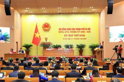 Kỳ họp thứ 6 HĐND TP Hà Nội khóa XVII: Xem xét công tác nhân sự thuộc thẩm quyền