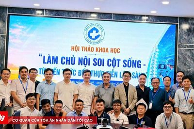 Bệnh viện C Đà Nẵng cập nhật kỹ thuật mới trong phẫu thuật nội soi cột sống