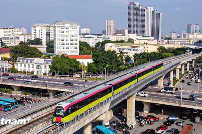 Metro Nhổn-Ga Hà Nội đã 'cõng' hơn 14 triệu lượt khách sau 2 năm khai thác