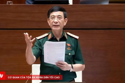 Đại tướng Phan Văn Giang nêu 3 yêu cầu khi tiếp thu, chỉnh lý dự án Luật