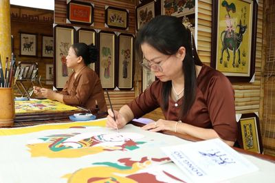 Bắc Ninh từng bước đưa di sản tranh dân gian Đông Hồ ra khỏi diện cần bảo vệ khẩn cấp