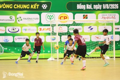 4 đội bóng vào bán kết Giải bóng đá nhi đồng Cúp Báo và Phát thanh, Truyền hình Đồng Nai - C.P. Việt Nam lần thứ 21-2026