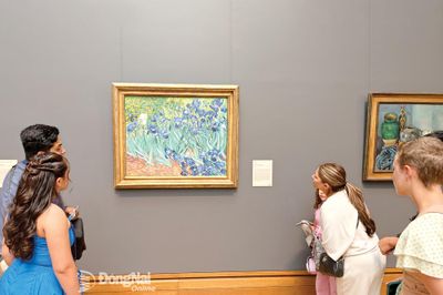 Chiêm ngưỡng kiệt tác của Van Gogh ở đôi bờ nước Mỹ
