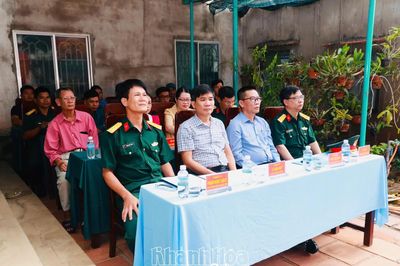 Khởi công xây dựng “Nhà đồng đội” cho quân nhân ở phường Đô Vinh
