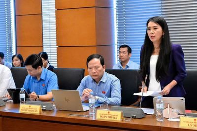 Đại biểu Quốc hội tỉnh tiếp tục góp ý vào dự án luật