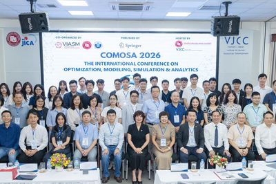 Hội thảo quốc tế COMOSA 2026: Mở rộng hợp tác nghiên cứu, gắn khoa học với thực tiễn công nghệ