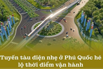 Tuyến tàu điện nhẹ ở Phú Quốc hé lộ thời điểm vận hành