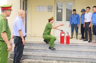 Phòng ngừa hoả hoạn tại chợ dân sinh
