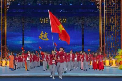 Gần 500 thành viên đoàn thể thao Việt Nam dự ASIAD 20
