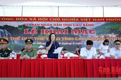 Tổng duyệt Lễ khai mạc Đại hội Thể dục thể thao tỉnh Cao Bằng lần thứ X năm 2026