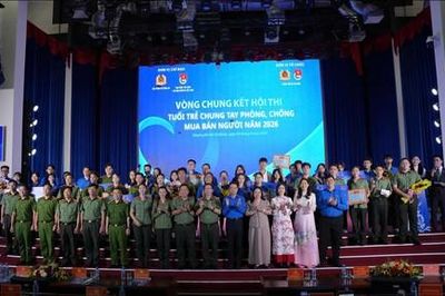 Sôi nổi Hội thi 'Tuổi trẻ chung tay phòng, chống mua bán người'