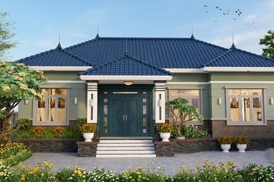 Chi phí xây nhà mái Thái 4 phòng ngủ 120m² khoảng bao nhiêu?