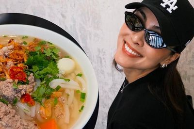 Tăng Thanh Hà làm bánh canh đãi chồng con dịp cuối tuần, có gì đặc biệt?