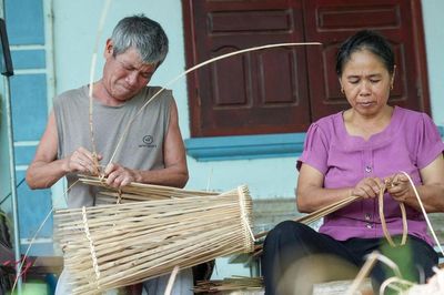 Làng đan nơm trăm tuổi lên 'chợ số'