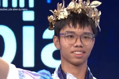 Nam sinh Chuyên Nguyễn Huệ giành vòng nguyệt quế cuộc thi Tuần Olympia 26