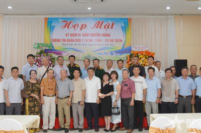 Cựu chiến binh Thông tin quân bưu khu vực phía Nam họp mặt ôn lại truyền thống
