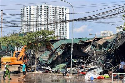 Hà Nội: Lại xảy ra cháy nhà xưởng tại phường Thanh Liệt