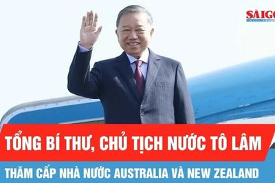 Tổng Bí thư, Chủ tịch nước Tô Lâm lên đường thăm cấp Nhà nước Australia và New Zealand