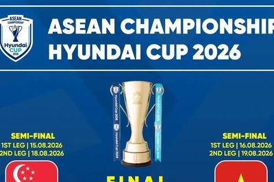 Lịch thi đấu bán kết ASEAN Cup 2026
