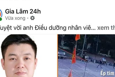 Nam điều dưỡng ép tim cứu người đột quỵ ngay trên sân cầu lông