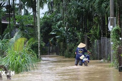 Mưa lớn gây ngập cục bộ, chia cắt một số khu vực miền núi Quảng Trị