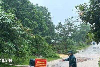 Mưa lớn gây ngập cục bộ, chia cắt một số khu vực miền núi Quảng Trị