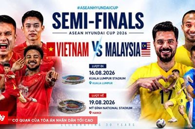 Xác định 2 cặp bán kết ASEAN Cup 2026: Việt Nam gặp Malaysia, Thái Lan đối đầu Singapore