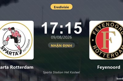 Nhận định Sparta Rotterdam vs Feyenoord: đội hình dự kiến