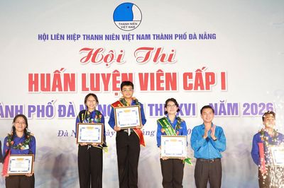 Thí sinh Nguyễn Đăng Phú đoạt danh hiệu thủ khoa hội thi Huấn luyện viên cấp I thành phố Đà Nẵng năm 2026