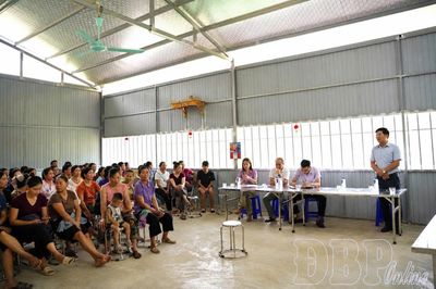 Nậm Nèn kiện toàn thôn, bản hướng tới tinh gọn bộ máy