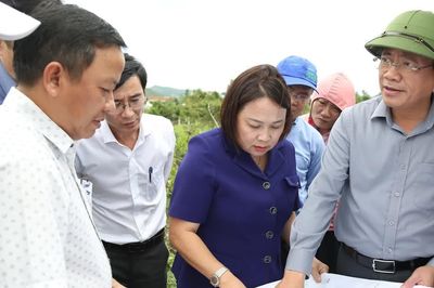 Chủ tịch UBND tỉnh Phạm Anh Tuấn kiểm tra các công trình, dự án tại xã Vân Canh và Canh Vinh