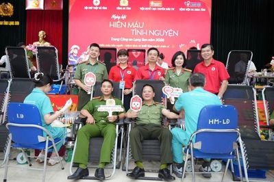 Tiếp nhận 530 đơn vị máu tại Ngày hội hiến máu tình nguyện năm 2026