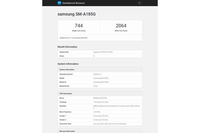 Smartphone Samsung Galaxy A18 rò rỉ cấu hình độc lạ với chip Helio G99 và Android 17