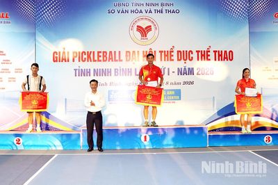 Bế mạc Giải Pickleball-Đại hội Thể dục thể thao tỉnh lần thứ I, năm 2026