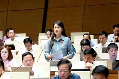 Đại biểu Quốc hội Vương Thị Hương góp ý hoàn thiện dự án Luật Phổ biến, giáo dục pháp luật (sửa đổi)